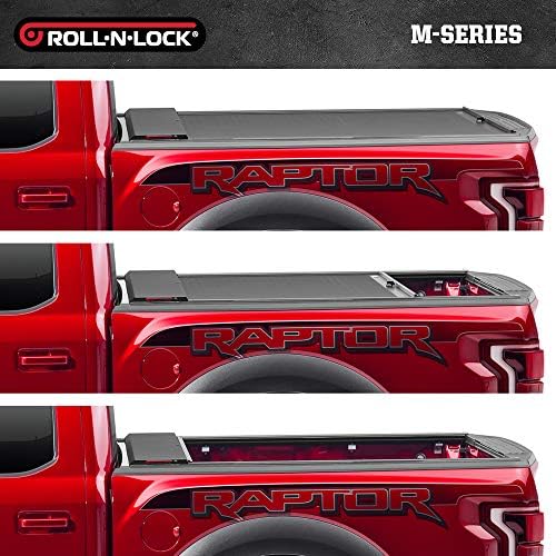 רול-N-Lock-Series Series מיטת משאית נשלפת כיסוי טונו | LG122M | מתאים 2019 - 2022 מיטה של ​​פורד ריינג'ר 5